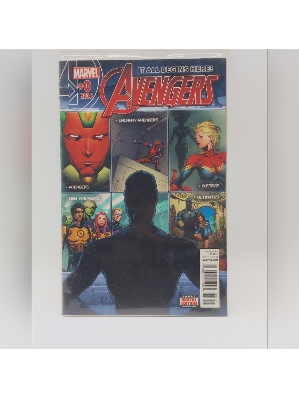 Marvel Comic Avengers #0 2015 It All Begins Here